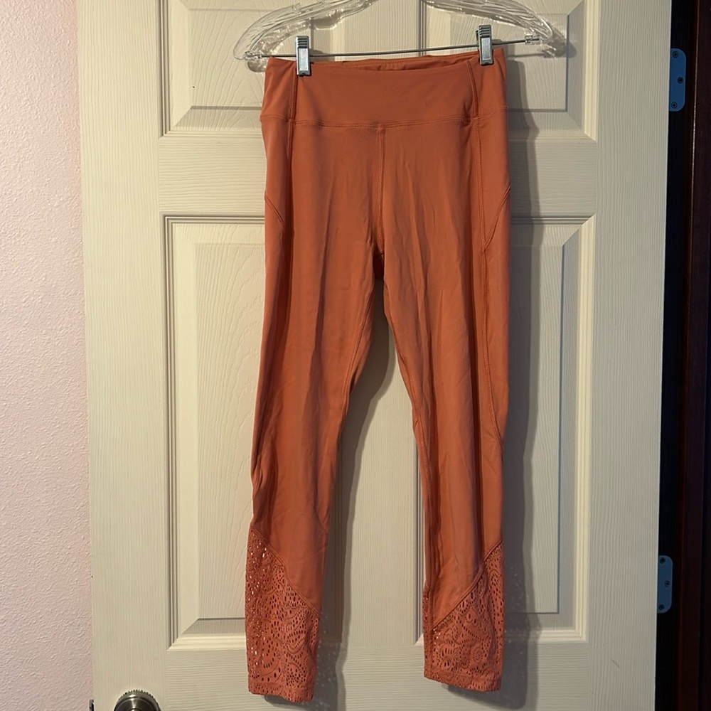 PINK Sport Victoria’s Secret Leggings Coral Medium